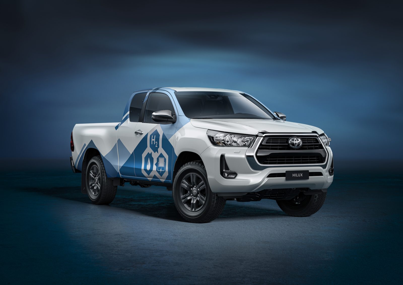 Toyota Hilux Extra Cab Hydrogen Prototype 2022 3D Model, 40% OFF