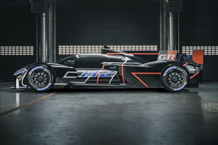 Toyota hydrogen deals race car