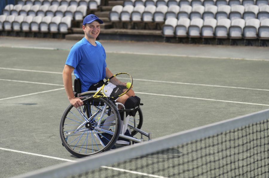 Andrew Penney: triumph in British wheelchair tennis