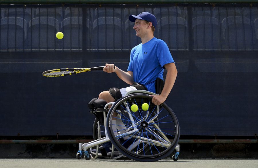 Andrew Penney: triumph in British wheelchair tennis