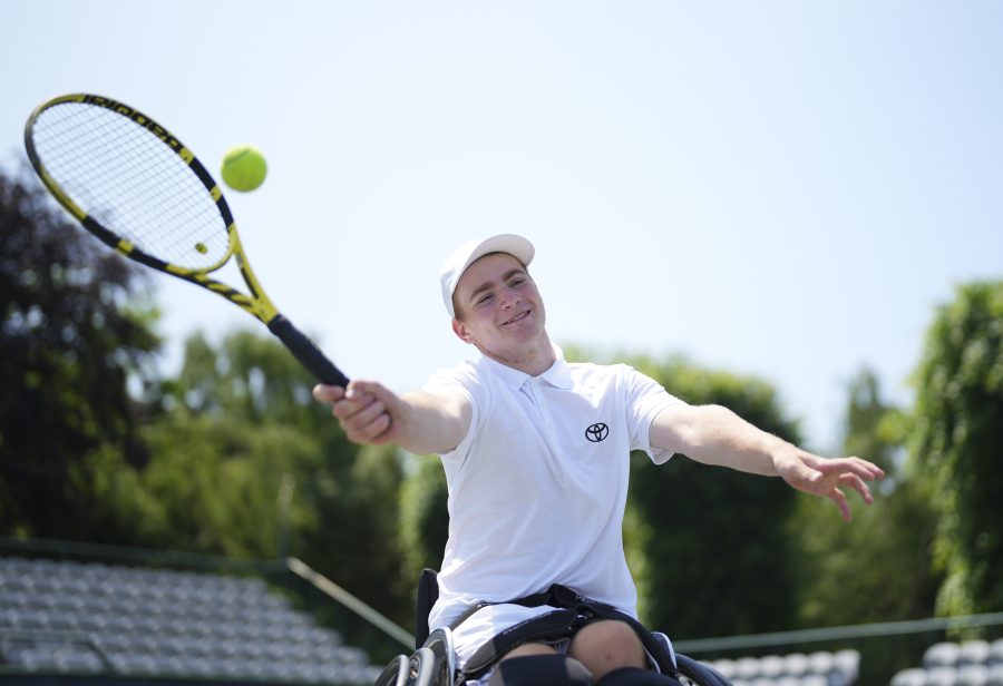 Andrew Penney: triumph in British wheelchair tennis