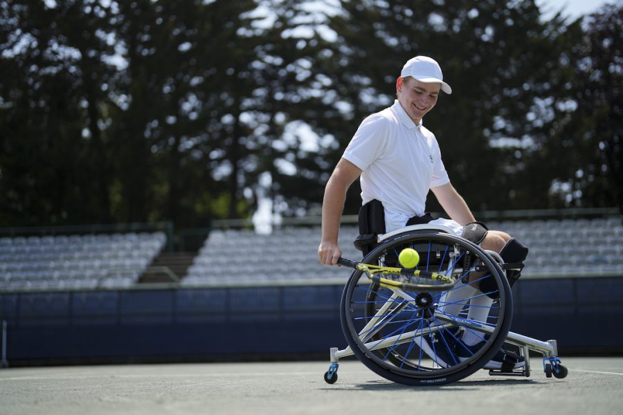 Andrew Penney: triumph in British wheelchair tennis