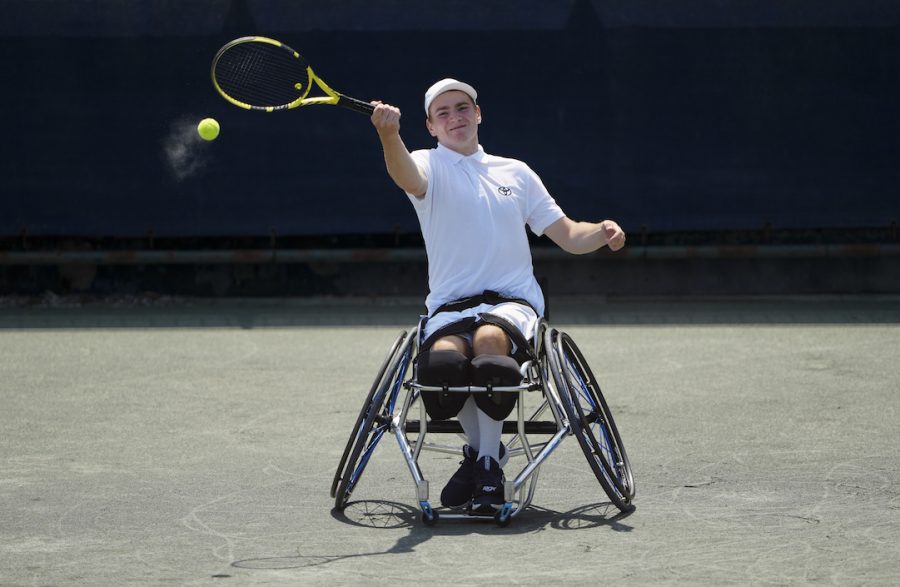 Andrew Penney: triunfo en el tenis británico en silla de ruedas