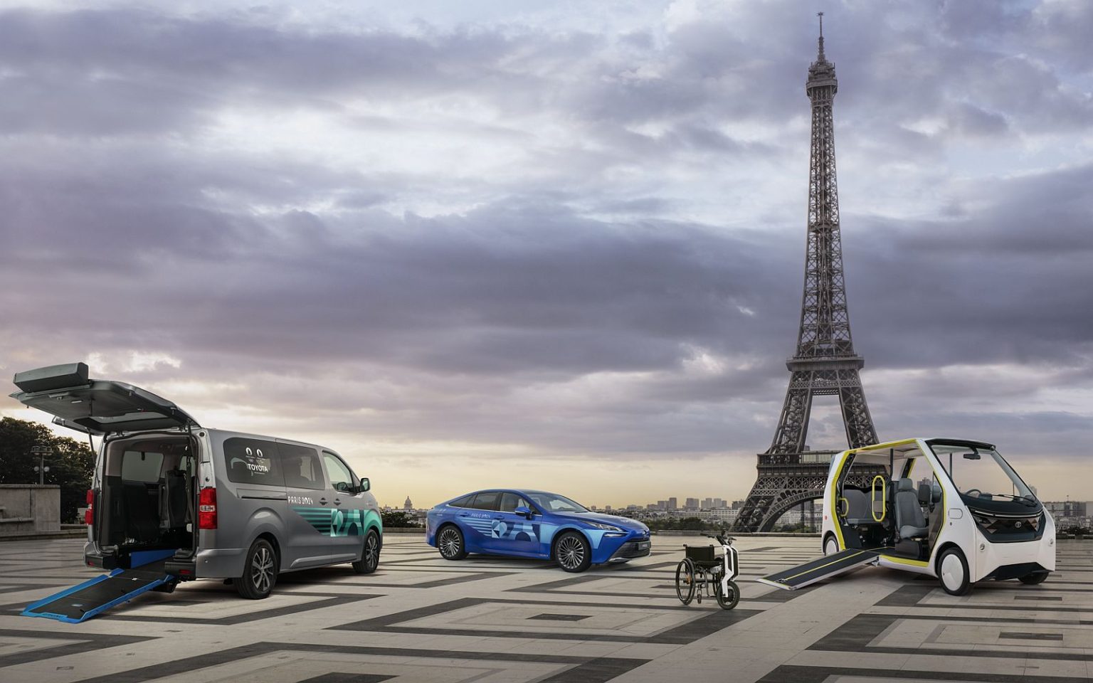 Olympic and Paralympic Games Paris 2024 Toyota's sustainable mobility