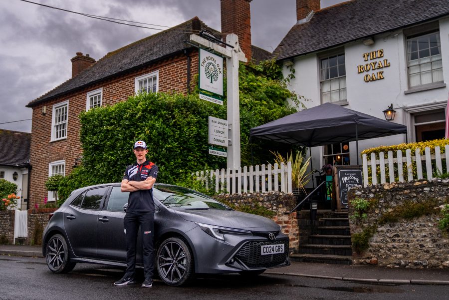 Elfyn Evans and British-built Corolla GR Sport