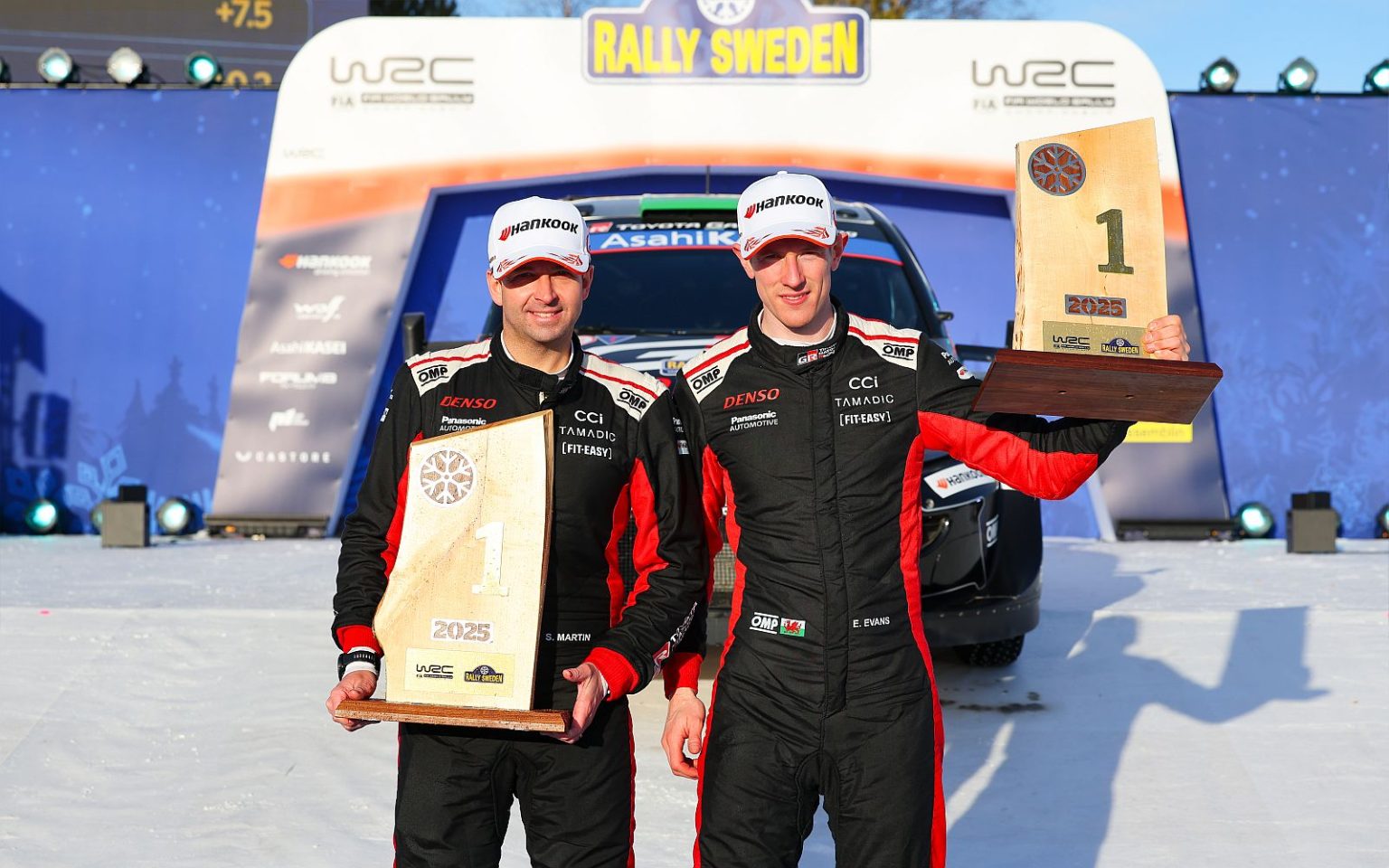 WRC 2025 result after Round 2: Rally Sweden - Toyota UK Magazine