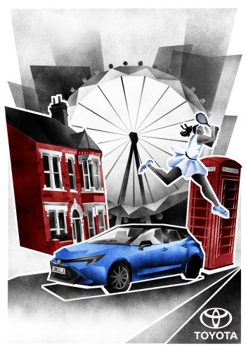 Katie Osang corlla car art