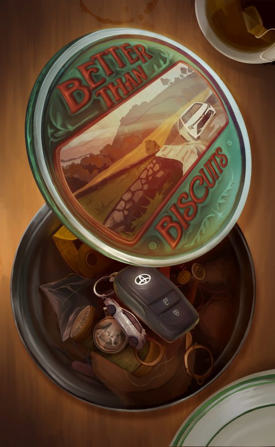 Lie Walters corolla car art