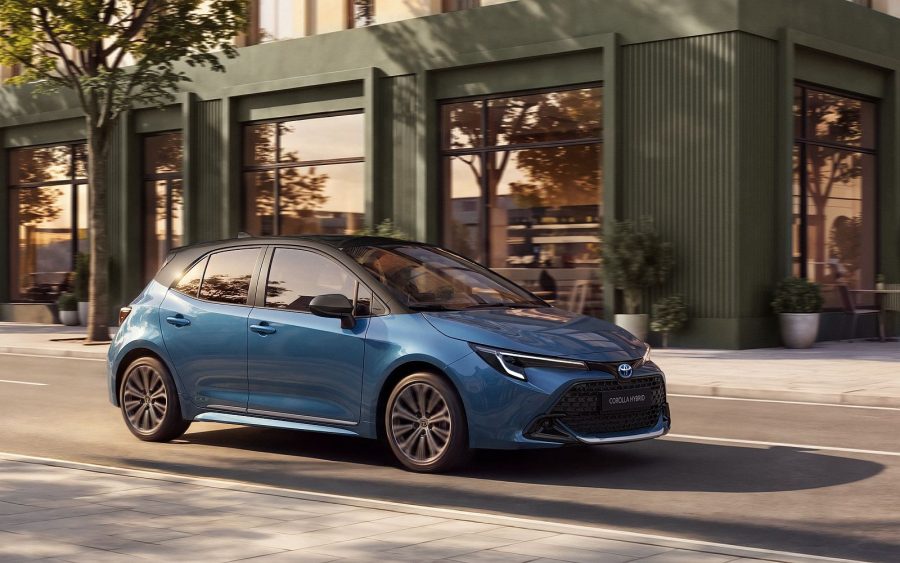 Corolla 60th Anniversary Boreal Blue front
