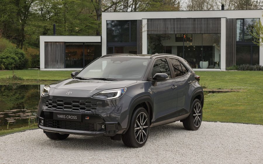 2027 Toyota Yaris Cross in Storm Grey bi-tone